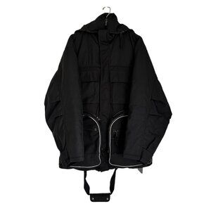 Balenciaga Convertible Canvas Gym Bag Jacket Size 48 NEW